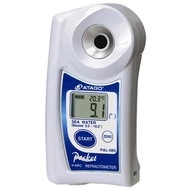ATAGO PAL-08S digitális refraktométer tengervíz (Baumé, 0,0-10,0°, 0,1°) mérésére, 100 mérés rögzítése, NFC adatátvitel