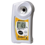 ATAGO PAL-22S digitális refraktométer méz nedvesség tartalom (12,0-30,0%, 0,1%) mérésére, 100 mérés rögzítése, NFC adatátvitel