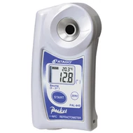 ATAGO PAL-84S digitális refraktométer must Baume érték (0,0-21°, 0,1°) mérésére, 100 mérés rögzítése, NFC adatátvitel
