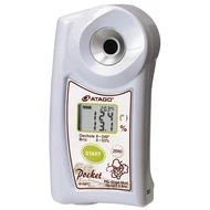 ATAGO PAL-Grape Must (Oe/GER &amp; Brix) digitális refraktométer must Brix (0,0-53％, 0,1%) és Oechsle (GER 0-240°, 1°) mérésére, 100 mérés rögzítése, NFC adatátvitel