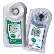 ATAGO WSF Meister Set digitális refraktométer elektromos vezetőképesség (0,00 to 19,9 mS/cm), teljes oldott szárazanyag tartalom (0 - 9950 ppm ) és pH (0,00 - 14,00) mérésére, 100 mérés rögzítése, NFC adatátvitel