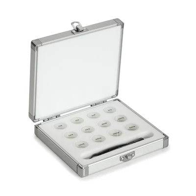 KERN alumínium doboz 1mg-500mg E1-M2 hengeres kalibráló súlykészlethez 313-010-600