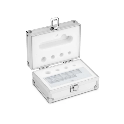 KERN alumínium doboz 1mg-50g E1-M1 hengeres kalibráló súlykészlethez 313-020-600