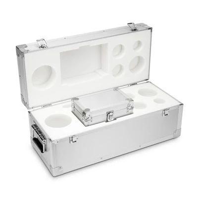 KERN alumínium doboz 1mg-10000g E1-M1 hengeres kalibráló súlykészlethez 313-090-600
