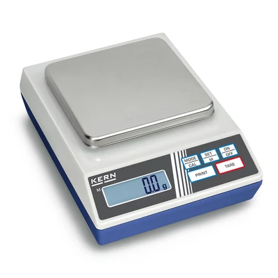 KERN 440-45N (1000g/0,1g) digitális precíziós asztali mérleg, RS232, sok funkció, sok mértékegység