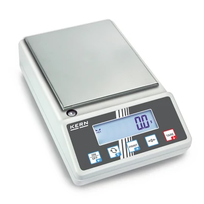 KERN 572-43 (10kg/0,0001kg) masszív alumínium házú, sok funkciós, IoT ready, Ipar 4.0 digitális precíziós asztali mérleg iparba és laborba