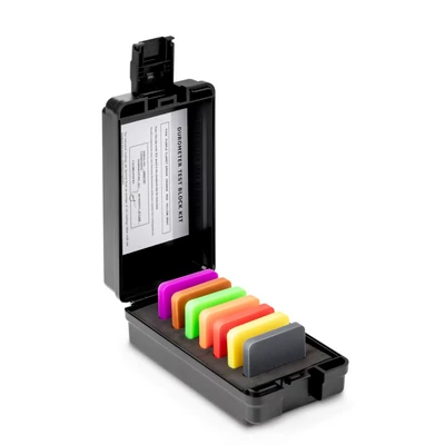 Sauter (KERN) AHBA-01 műanyag tesztblokkok HBA, HB0 anyag keménységmérőkhöz