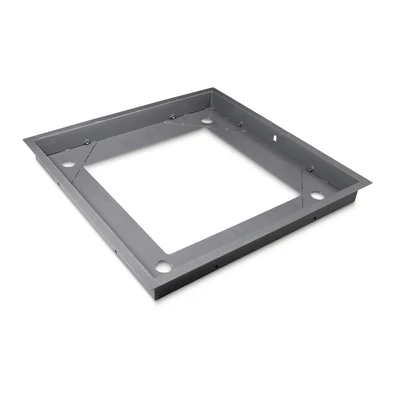 KERN BIC-A04 porfestett acél beépítő keret 1000×1000×108 mm-es padló- és lapmérlegekhez