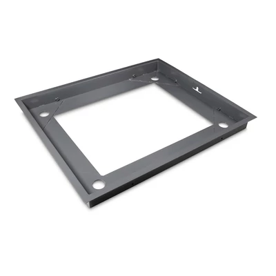 KERN BIC-A08 porfestett acél beépítő keret 1200×1000×108 mm-es padló- és lapmérlegekhez