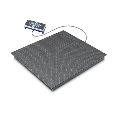 KERN BID 1T-4D (600kg/1500kg/0,1kg/0,2kg) IP67 1200x1500x108mm sok funkciós padlómérleg, lapmérleg 3évG