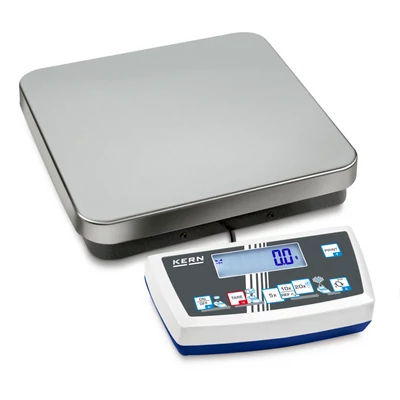 KERN CDS 16K0.1 (16kg/0,0001 kg) darabszámlálásra tervezett, 308×318 mm mérőfelületű, robusztus felépítésű, IoT ready, Ipar 4.0 digitális asztali mérleg