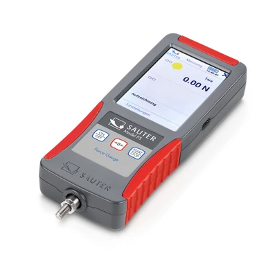 Sauter (KERN) FS 2-50 prémium két csatornás digitális erőmérő 50N/0,01N, USB, érintőképernyő, 16 GB memória, sok funkció