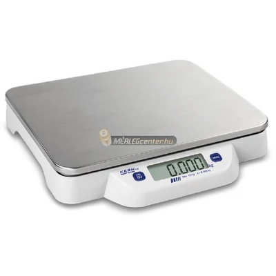 KERN ECB 10K-3N (10kg/0,005kg) 320x260 mm rozsdamentes acél tálcájú digitális asztali mérleg akár 4 év garancia