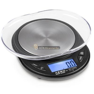 KERN TGC 150-2S05 (150g/0,01g) digitális precíziós zsebmérleg 8750 üzemóra 2 év garancia