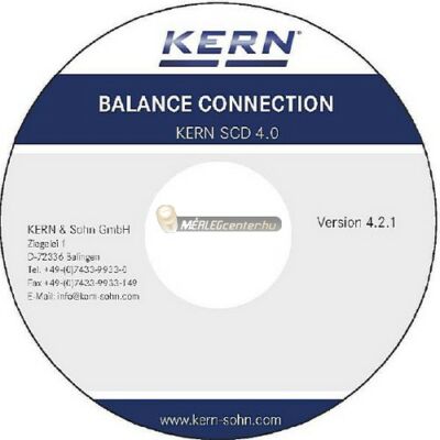 Balance Connection program KERN mérlegekhez - Win, Excel kapcsolatokkal