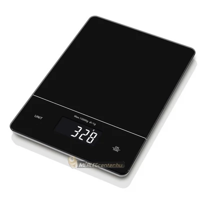MC-751 (15 kg/1g) nagy méretű, szuperlapos konyhai mérleg