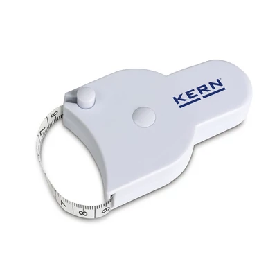 KERN MSW 200 10-205 cm kerületmérő szalag, gombnyomásra visszahúzó mechanizmussal
