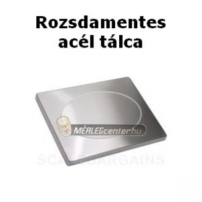 MyWeigh UltraShip mérlegekhez rozsdamentes mérőtálca