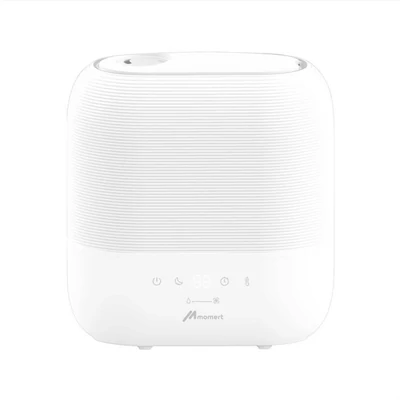 Momert 1824 ultrahangos nagy méretű hideg-meleg párásító készülék, adapter, 4800 ml
