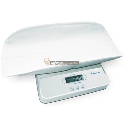 Momert 6420 digitális kétfunkciós csecsemő és gyermekmérleg 20kg/10g, levehető tállal