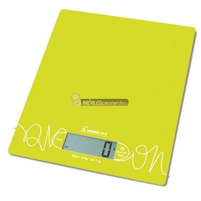 Momert 6861 (5kg/1g) egyedi mintás konyhai mérleg