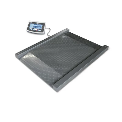 KERN NFB 1.5T0.5M (1500kg/0,5kg) IP67 1000x1000mm szuperlapos rámpás lapmérleg átgurulós méréshez 3évG