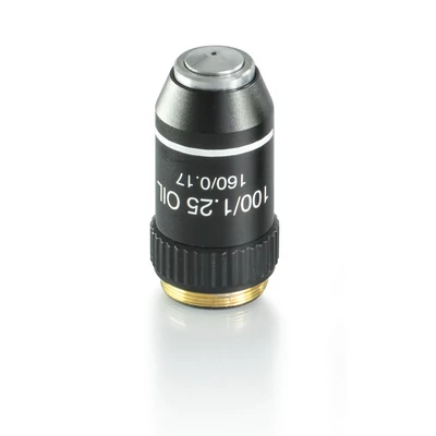 KERN OBB-A1109 100 x / 1,25 W.D. (0,07 mm) akromatikus mikroszkóp objektív lencse az OBE családhoz