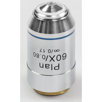 KERN OBB-A1270 infinity e-plan 60 x / 0,8 W.D. (0,33 mm) (sprung) mikroszkóp objektív lencse az OBL és OBN családhoz