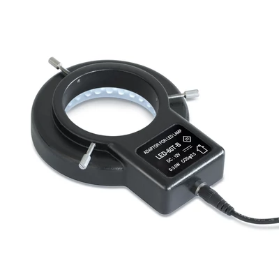 KERN OZB-A4571 gyűrűs szabályozható LED fényforrás, megvilágítás, 4W, 7000-11000 K, 6,1 cm átmérő