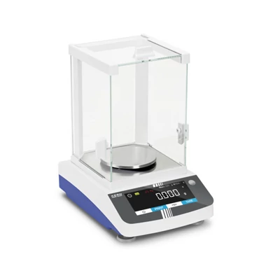 KERN PDS 1000-3 (1020g/0,001g) érintőképernyős digitális precíziós asztali mérleg erőkompenzációs cellával, statisztikai funkció, sok mértékegység, GLP, RS232/USB, Windows Direct, távoli vezérlés, 3 év garancia