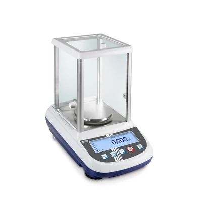 KERN PLJ 2000-3A (2100g/0,001g) EM erőkompenzációs cellás, automatikus belső kalibrálású digitális precíziós asztali mérleg, 99 recept memória, RS232