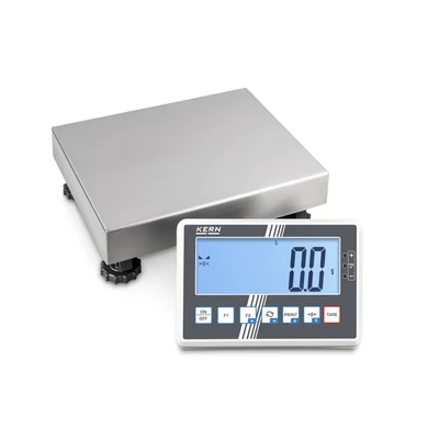 KERN IFC 6K-4 (6000g-0,2g) 300x240 mm IoT Line, Ipar 4.0 robusztus rozsdamentes acél digitális platform mérleg sok funkcióval