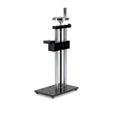 Sauter (KERN) TVL-E tesztelő, vizsgálati állvány erőmérőkhöz külső erőmérő cellával, manuális, járathossz: 290 mm, 2 kN
