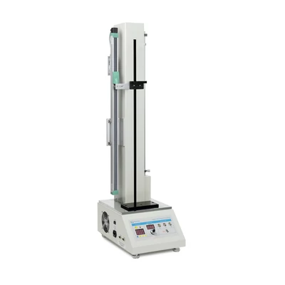 Sauter (KERN) TVO 2000N500S-LD léptető motoros prémium tesztelő, vizsgálati állvány erőmérőkhöz, járathossz 700 mm, hosszúságmérővel, 2 kN, szoftverrel