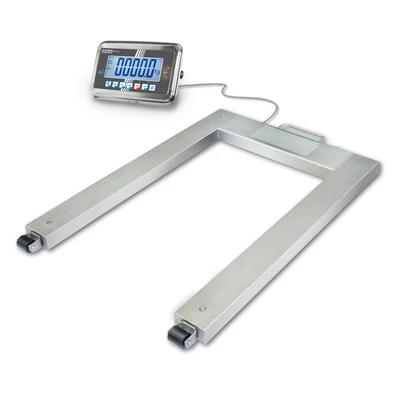 KERN UFN 600K200IPM (600kg/0,2kg) IP67 1190x840x90mm mobil rozsdamentes acél raklapmérleg 3évG