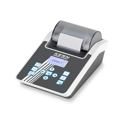 KERN YKT-01 tűs nyomtató RS-232 porttal, GLP, statisztikai és további funkciók 114,6×188,2×86,6 mm