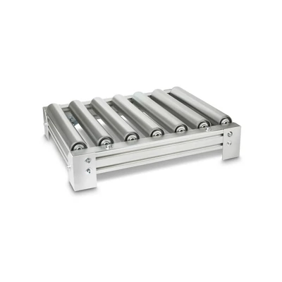 KERN YRO-02 könnyű görgős szállítószalag 500×400 mm-es platform mérlegekhez, alumínium váz és galvanizált görgők