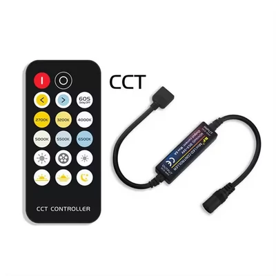 Mini CCT LED vezérlő rádiófrekvenciás, DC5-24V, maximum 6A