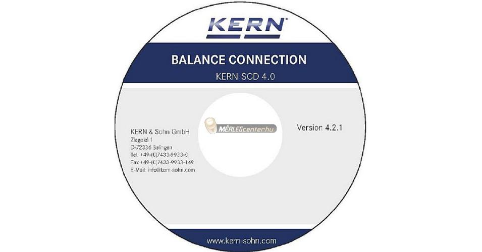 kern balance connection software