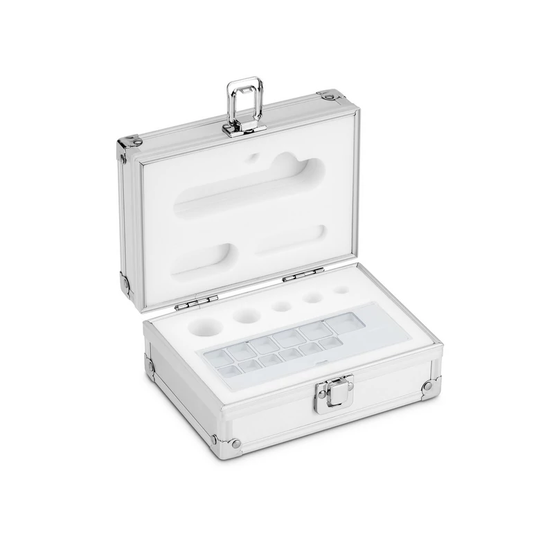 KERN alumínium doboz 1mg-200g E1-M1 hengeres kalibráló súlykészlethez 313-040-600