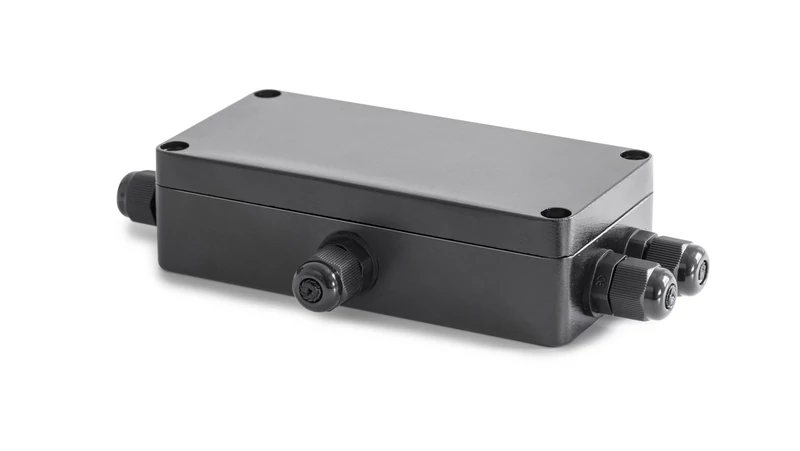 Sauter (KERN) CJ X468 csatlakozódoboz (junction box), 4 csatorna, IP68, alumínium, 4 és 6 vezetékes cellákhoz, 135×65×38 mm