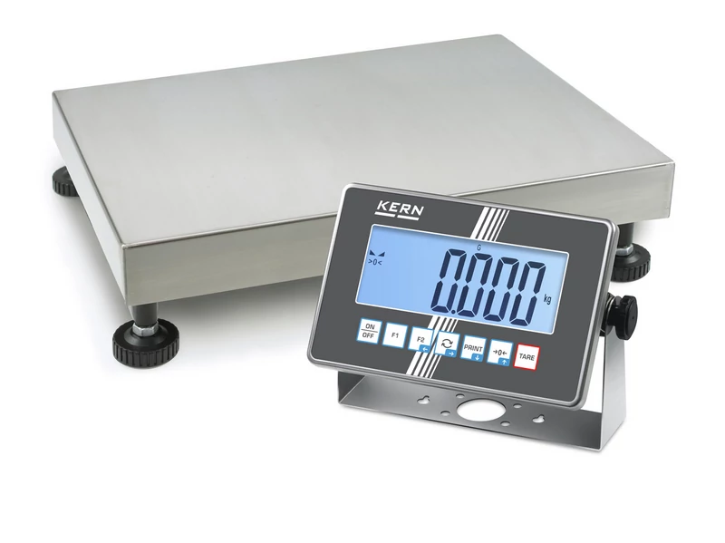 KERN IXC 100K-3L (150kg-0,005kg) 650x500 mm IoT Line, Ipar 4.0 IP65/IP68 robusztus rozsdamentes acél digitális platform mérleg sok funkcióval