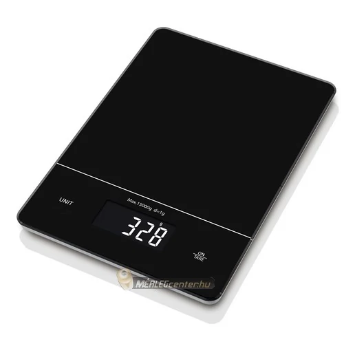MC-751 (15 kg/1g) nagy méretű, szuperlapos konyhai mérleg
