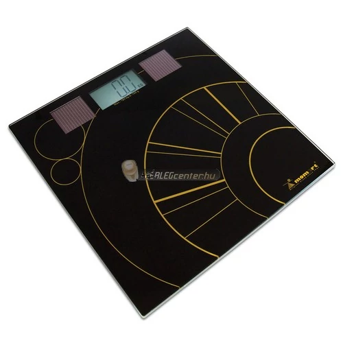 Momert 5864 digitális napelemes személymérleg, 180 kg-ig