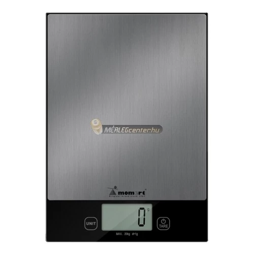 Momert 6857 (20 kg/1g) szuperlapos konyhai mérleg