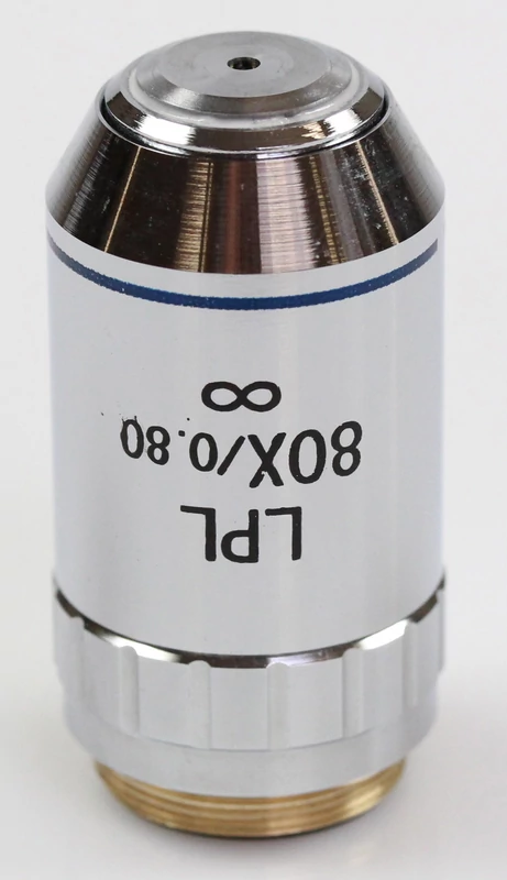 KERN OBB-A1530 infinity planakromatikus 80 x / 0,8 (0,85 mm) (sprung) mikroszkóp objektív lencse az OLM, OKM és OKO mikroszkópokhoz